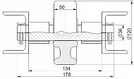 Ролик (каток) для трансформаторов мощностью 1000-1600кВА